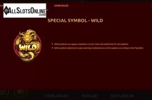 Wild. 888 Golden Dragon from Rakki