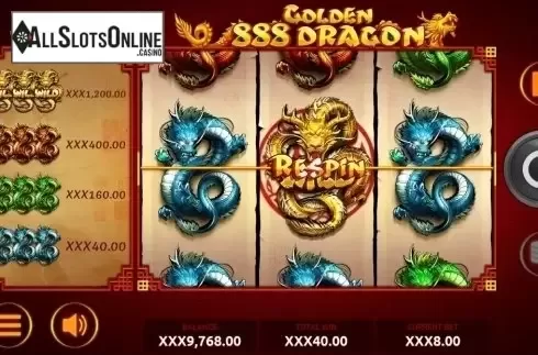 Respin. 888 Golden Dragon from Rakki