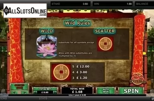 Paytable 2. 88 Coins from GECO Gaming