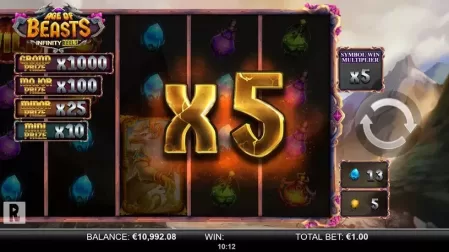 Age of Beasts Infinity Reels slot screenshot 5