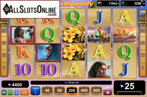 Screen8. Aloha Party from EGT