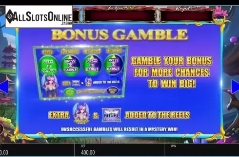 Paytable 4. Angel Princess from Blueprint