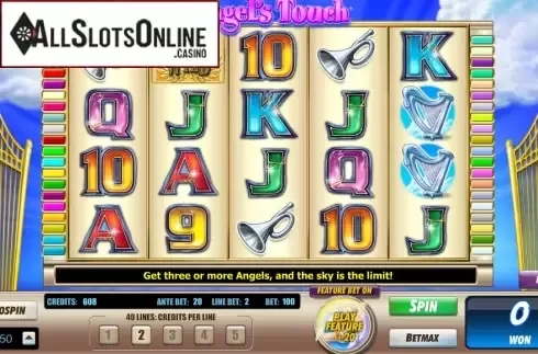 Screen5. Angel's Touch from Lightning Box