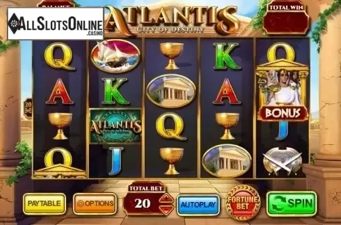 Screen 3. Atlantis: City of Destiny from Inspired Gaming