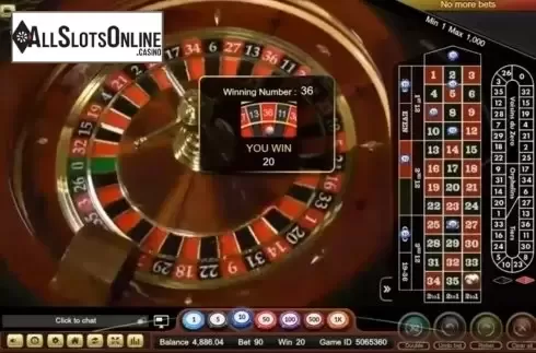 Game Screen. Auto Roulette Live Casino (Ezugi) from Ezugi