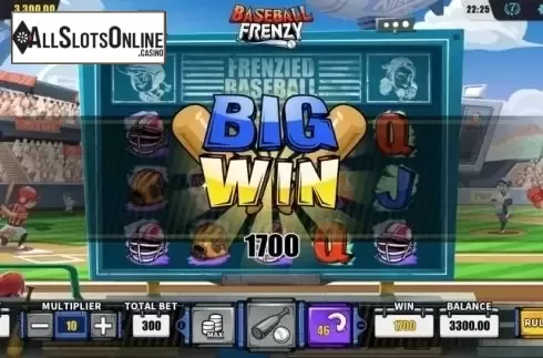 Big Win 1. Baseball Frenzy from Dream Tech