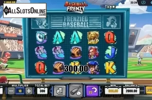 Wild screen 2. Baseball Frenzy from Dream Tech