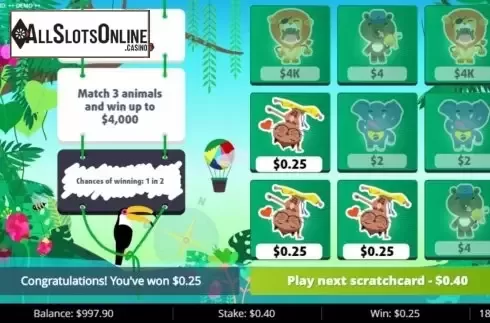 Win Screen 4. Bicho Mania from gamevy