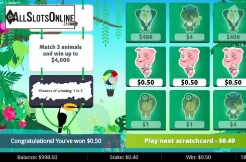 Win Screen 3. Bicho Mania from gamevy