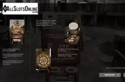 How to play screen