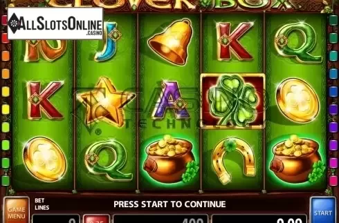 Screen2. Clover Box from Casino Technology