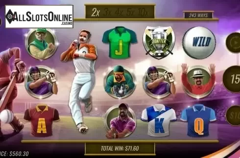 Free Spins. Cricket Kings from Woohoo