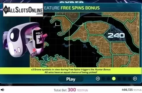 Features 3. Cyber Hunter 2080 from FunFair