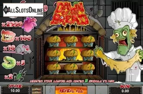 Screen3. Dawn Of The Bread from Microgaming