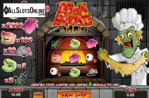 Screen2. Dawn Of The Bread from Microgaming