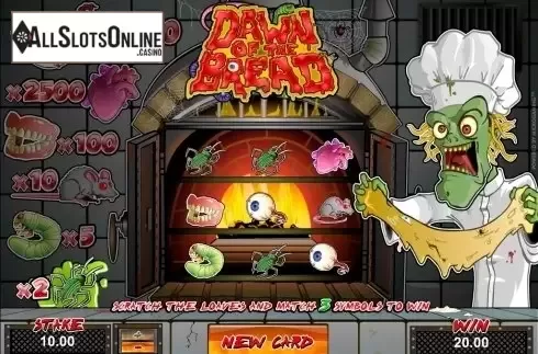 Screen4. Dawn Of The Bread from Microgaming