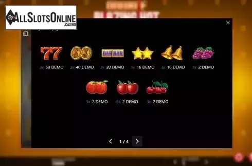 PayTable Screen