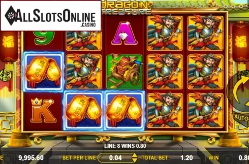 Win screen 3. Dragon Treasure from Aspect Gaming