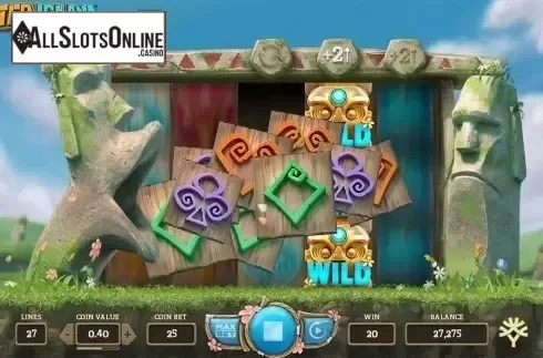 Respin screen 2. Easter Island (Yggdrasil) from Yggdrasil