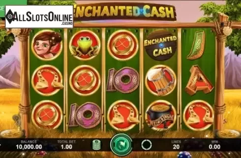 Reel Screen. Enchanted Cash from Caleta Gaming