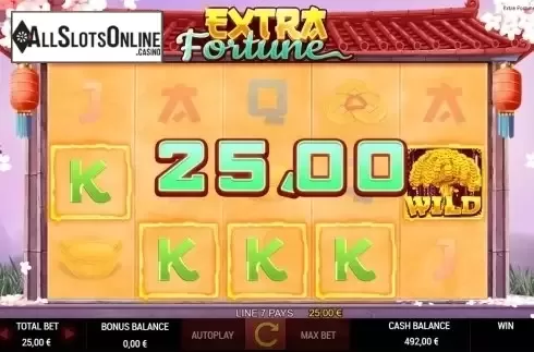 Game workflow 2. Extra Fortune from Nektan