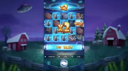 Farm Invaders slot screenshot 4