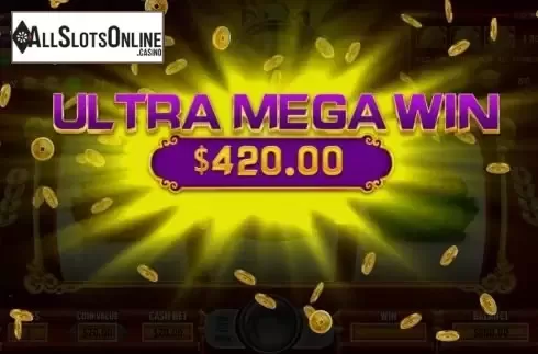 Big win screen