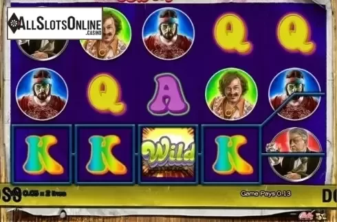 Win Screen. Foxy Dynamite from High 5 Games