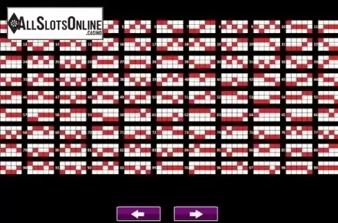 Paytable 3. Foxy Dynamite from High 5 Games