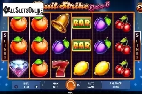 Bonus Reel. Fruit Strike: Extra 6 from Bet2Tech