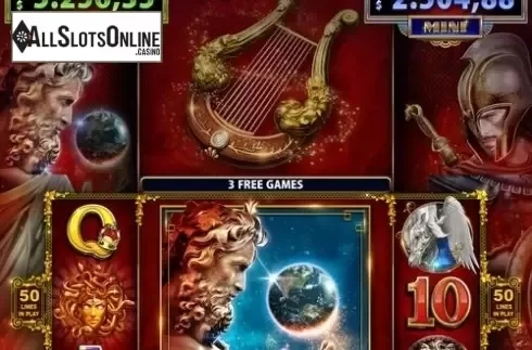 Free Spins. Gods and Heroes from ZITRO