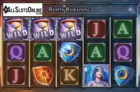 Wild Respins. Golden Light Silver Night from High 5 Games