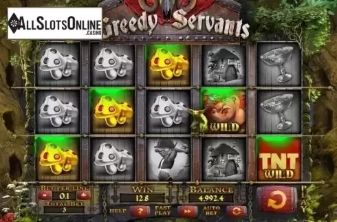 Screen 5. Greedy Servants from Spinomenal