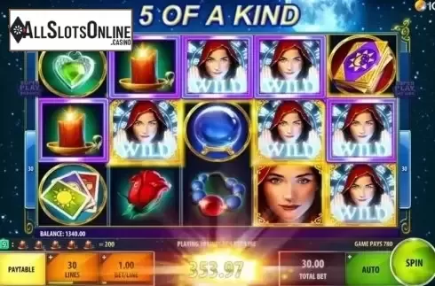Screen 1. Gypsy Moon from IGT