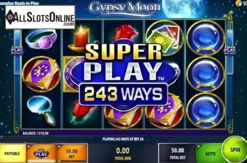 Screen 2. Gypsy Moon from IGT