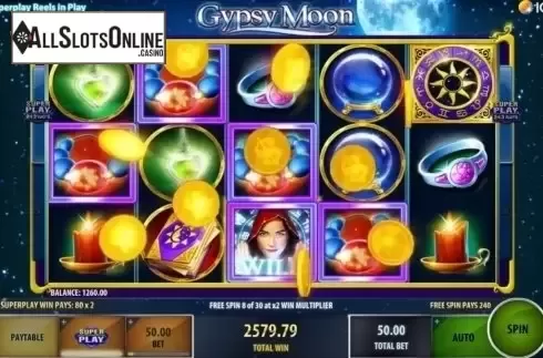 Screen 5. Gypsy Moon from IGT