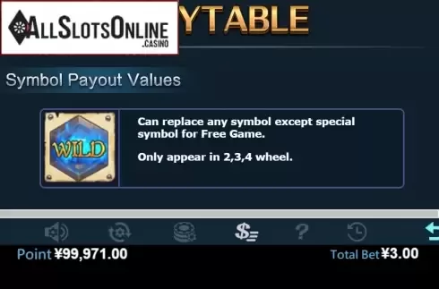 Paytable 1. Horizon from Virtual Tech