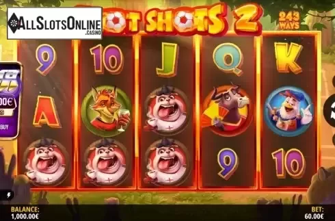 Reel Screen. Hot Shots 2 from iSoftBet