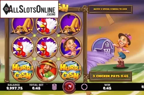 Win Screen 1. Hurricash from Caleta Gaming