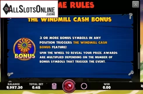 Features 2. Hurricash from Caleta Gaming