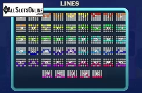 Paylines. Jellymania from KA Gaming