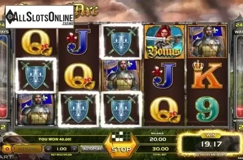 Win screen 3. Joan of Arc (GameArt) from GameArt