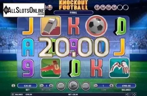 Win. Knockout Football from Habanero