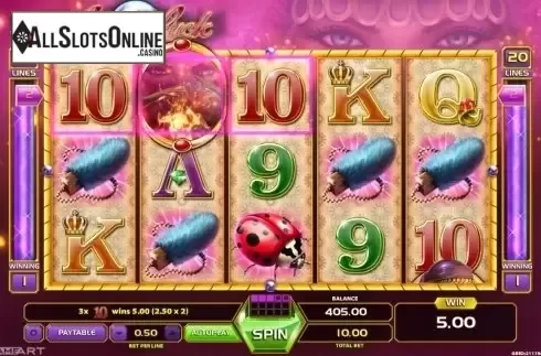 Win Screen . Lady Luck (GameArt) from GameArt