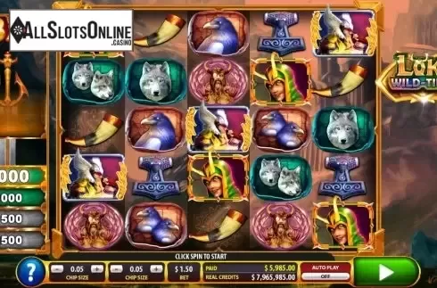 Reel Screen. Loki Wild Tiles (2BY2 Gaming) from 2by2 Gaming