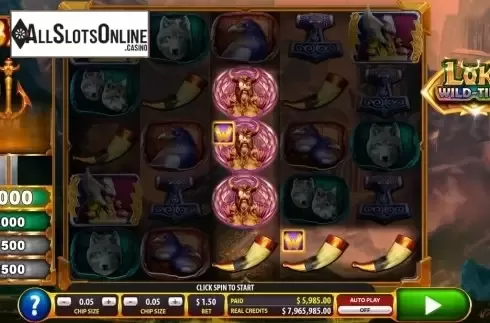 Win screen 1. Loki Wild Tiles (2BY2 Gaming) from 2by2 Gaming