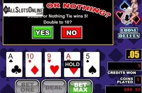 Game workflow 4. Loose Deuces from RTG