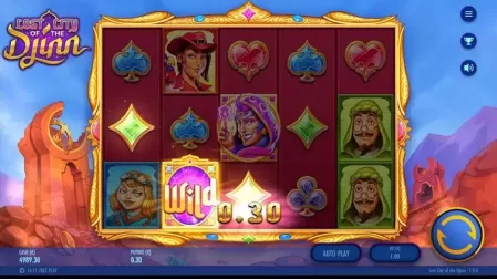 Lost City of the Djinn slot screenshot 2