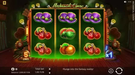 Mechanical Clover slot screenshot 1