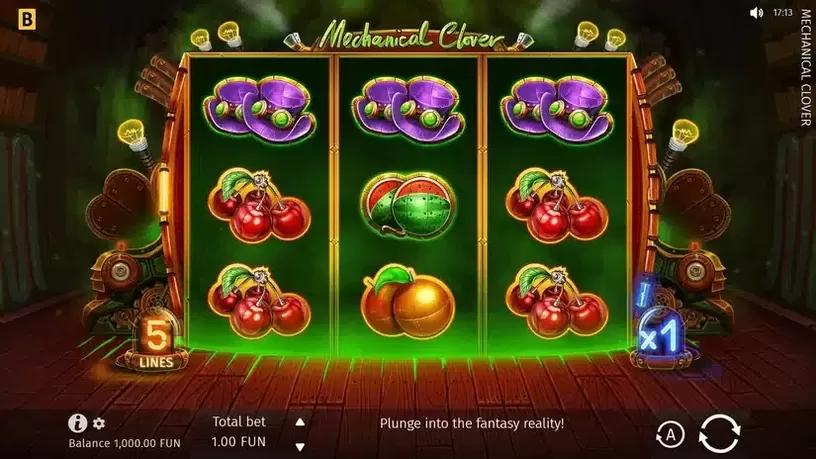 Mechanical Clover slot screenshot 1